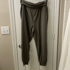 OFFLINE by aerie olive green joggers
